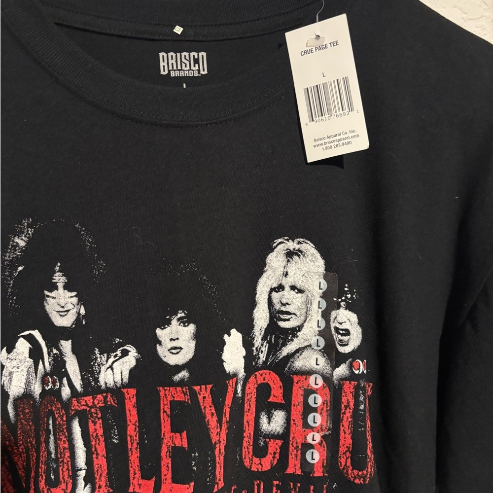 Brisco Black Motley Crue Graphic Tee